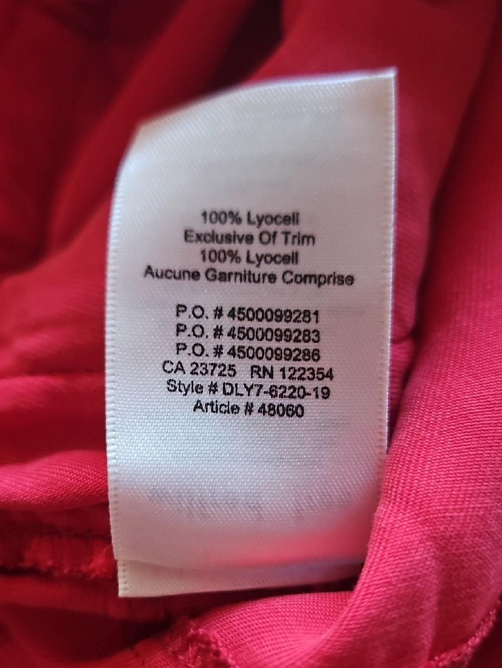 Wilfred Free Red Valletta Cropped Overalls Size S  NWOT - Picture 10 of 16